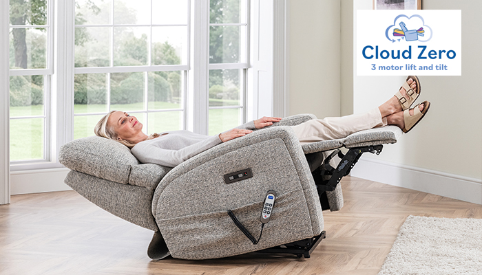 Southwell Petite Size, in full reclined position