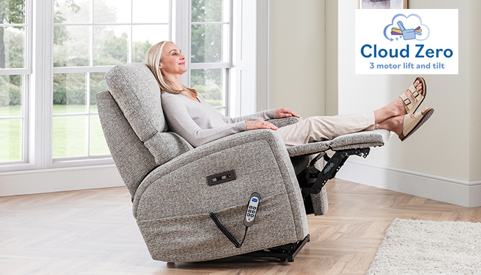 Southwell Petite Size, with footrest fully raised